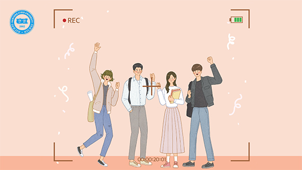 대학교 로고 적용 일러스트 배경 02