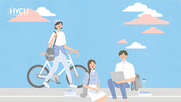 대학교 로고 적용 일러스트 배경 05